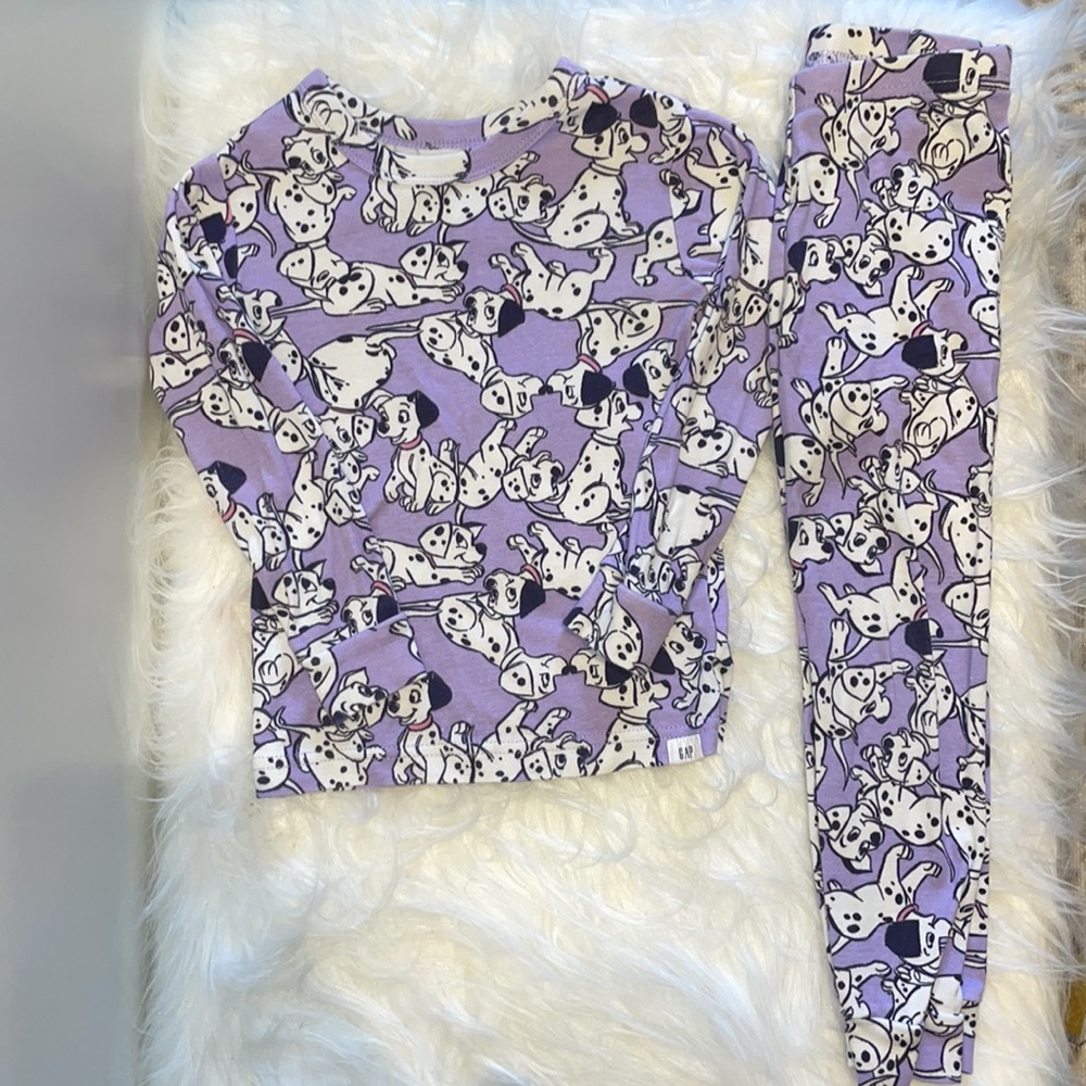 Gap Disney Dalmatian Toddler Pajamas 3T